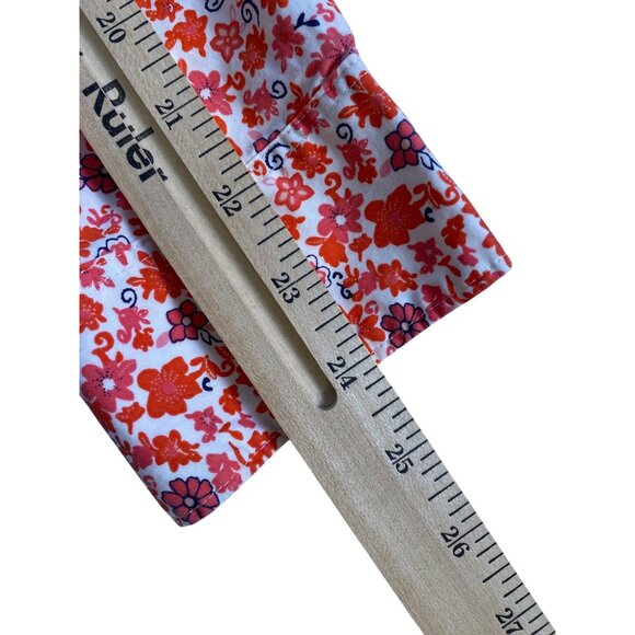 Banana Republic Women’s XL Pink Floral Button-Up Shirt Classic Fit Casual Comfy - Picture 7 of 13